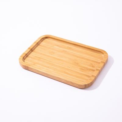 China Sustainable Wholesale Cheap Price eco-friendly multipurpose bamboo round cheese serving tray for sale