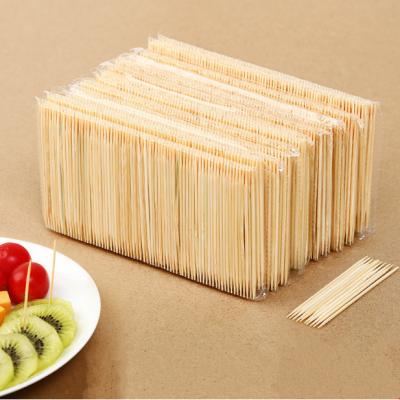 China High Quality Disposable Party Friendly Accessories Natural Bamboo Toothpicks for sale