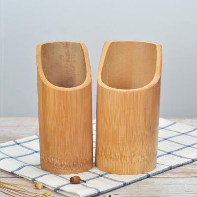 China Factory Direct Sales Sustainable Bamboo Extra Large Multifunctional Food Tubes Cup Wooden Boxes for sale