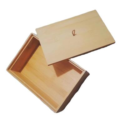 China Wholesale Price Sustainable Bamboo Bread Home Kitchen Restaurant Sustainable Storage Box With Lids for sale