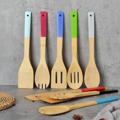 China Eco-friendly Sustainable Household Items Kitchenware Bamboo Wooden Spoons From Sustainable Chinese Suppliers for sale