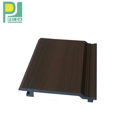 China Plastic Composite Wall Panel Decration And WPC Wood Clading Wall Panel UV Protected for sale