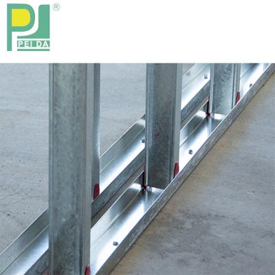 China Modern Espesores De Metales De Drywall Galvanized Steel Studs Metal Track Profile Price for sale