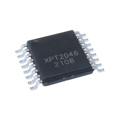 China Electronic component XPT2046 TSSOP-16 standard touch screen controller chip for sale