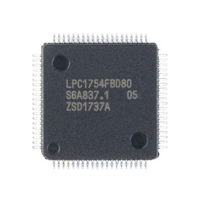 China LPC1754FBD80,551 SMD LQFP80 100MHz 128KB 32-Bit Automotive Microcontroller-MCU Original Product for sale