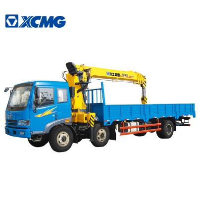 China TRUCK CRANE XCMG Official SQ8SK3Q 8ton Hydraulic Straight Arm Telescoping Boom Truck Mounted Crane for sale