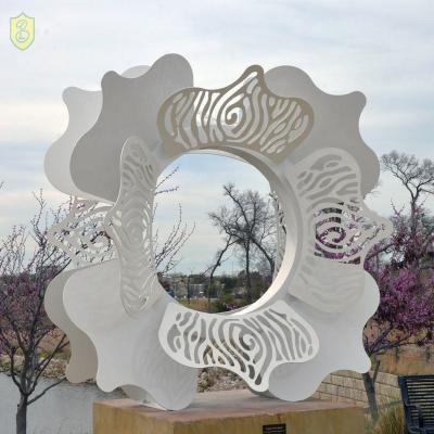 China China Customized Style Art Sculpture of Steel Chinese Metal Art China Structure for sale