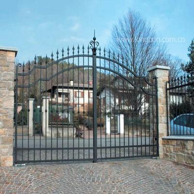 China Traditional Top Selling Best Driveway Steel Sliding Gate for sale