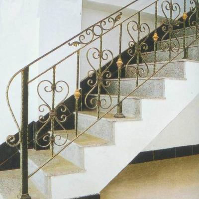 China Traditional Top Selling Classic Galvanized Metal Stair Railing Frame for sale