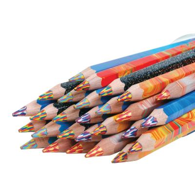 China Promotinal Color 7inch Magic Custom Rainbow Pencil Blending Set for sale