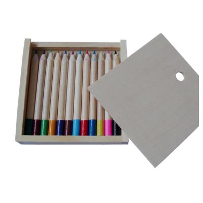 China Promotinal Stationery Promotional Pencil Set Short Golf Colored Pencil Wholesale for sale