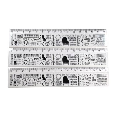 China Plastic Innovators Custom Design Plastic Straight Ruler for sale