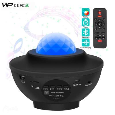 China [LOGO+Dropshipping] 2020 Modern WP Galaxy Light LED Projector Star Light Music Galaxy Projector for sale