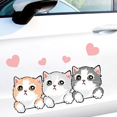 China Motion Waterproof Sticker Anime Viny Waterproof Decals For Cars Vinyl Car Stickers Body Sticker for sale