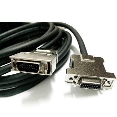 China Micro COMPUTER Centronic 20 Ways HPCN 20 Pin Male To Female Pin MDR20 SCSI Extension Cable for sale