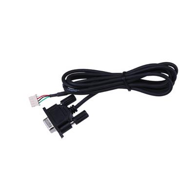 China Electronic 2.54mm Pitch 4 Pin Housing To Serial Serial Female DB9 Panel Cable for sale