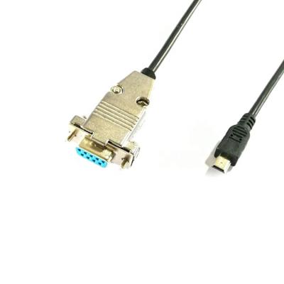 China D-sub 9 Pin Female MP3/MP4 RS232 Player 5 Pin To Mini USB 2.0 Serial Adapter Cable for sale