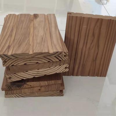 China Thermowood Solid Carbonization Process For Curing Exterior Solid Wood Flooring Thermowood Flooring for sale