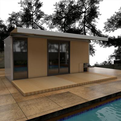 China Modern Cheap Wooden Prefab House Small Office Prefab Outdoor Modular House House for sale