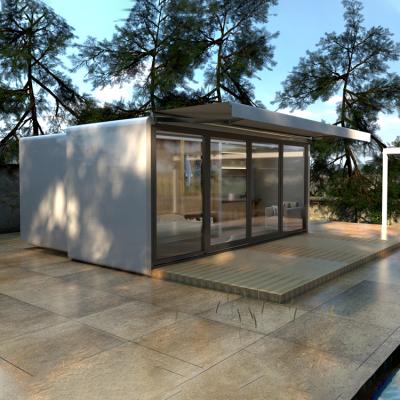 China Modern Eliminate Expandable Container Wooden House Prefab Movable Mobile Home Container for sale