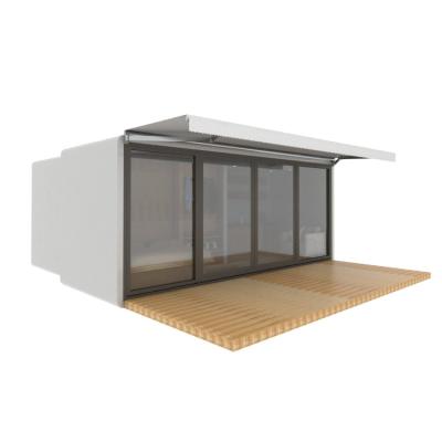 China Modern Pull Out Waterproof Prefab Container House Expandable House With One Bedroom for sale