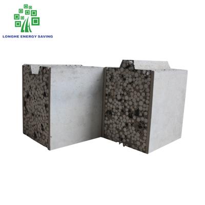 China Office EPS External Cement Sandwich Panel Cement Wall Panel Fiber Cement Sandwich Panel for sale