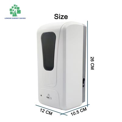 China Maquina De Jabon 1000ml Hand Sanitizer Dispenser 2021 New Design Automatic Foam Soap Dispenser Spray And Gel Sanitizer for sale