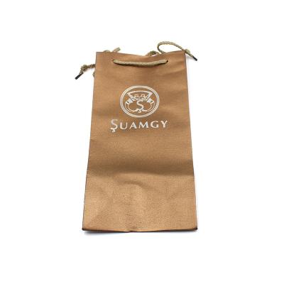 China Recycled Materials Customizable Printing Luxury Paper Bag Printed With Ribbon Handle And Paper Bag With Logo for sale