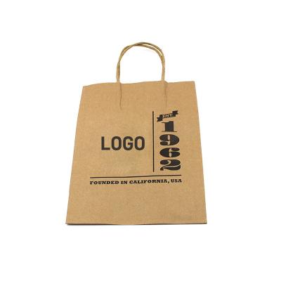 China Recycled Materials Manufacture Direct Selling Custom Wrapping Paper Bag Kraft Paper Bag Food Paper Bag Packaging for sale