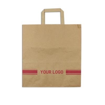 China Recycled Materials Wholesale Paper Bags With Your Own Logo Paper Bags Recycled Kraft Paper Bag Brown for sale