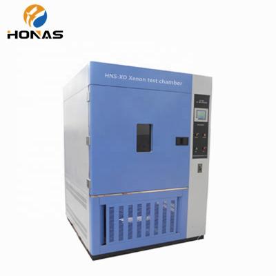 China water and air cooling xenon test equipment chamber for rubber aging testing HNS-XD for sale