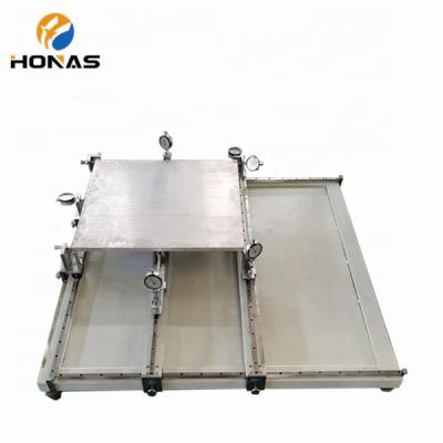 China Chinese Complete Stainless Steel Right Angle Glazed Tile Edge Straightness Edge Length Degree Flatness Tester Ceramic Tile Testing Machine for sale