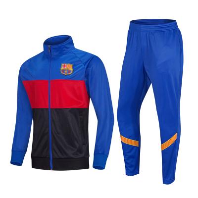 China Breathable Custom Design Sports Training Running Tracksuits Warm Up Jogging Quick Dry Soccer Club Soccer Suits Training Sweatsuit for sale