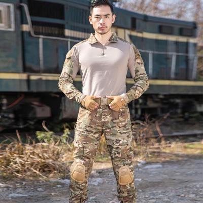 China Anti-Static Cotton Custom Tactical Unisex Navy Clothing Supplier Police Army Shirt Pants Combat Camouflage OEM High Quality Military Uniform for sale