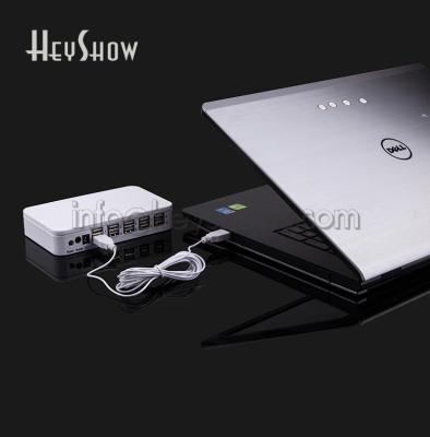 China Work For All Things Security System Flat Notebook Laptop Alarm IR Mackbook Anti-theft Device With USB-USB Cable 4 6 8 10 Safe Ports For All PC for sale