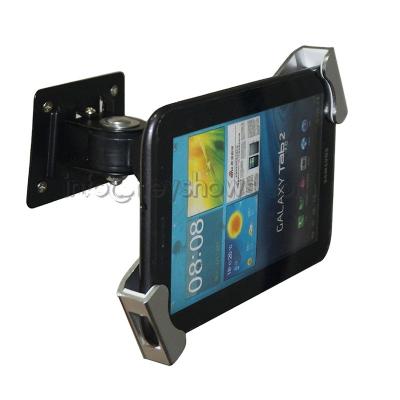 China Lockable+Safe+Durable+Decent Flexible Display Holder Lockable Wall Mount Ipad Security Holder Clamp Tablet Clamp Enclosure with Keys for 7-10 Inch Tablet for sale