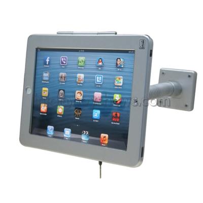 China Lockable+Safe+Durable+Decent+Flexible Goose Neck Lockable+Safe+Durable+Decent+Flexible Goose Neck Ipad Wall Display Stand Retail Store Metal Gooseneck Tablet Stand Anti Theft For iPad 2 3 4 iPad 9.7 air 2