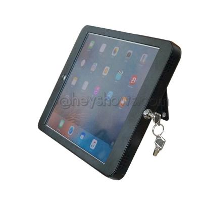 China Lockable+Safe+Durable+Decent Wall Mount Ipad Security Display Stand Holder Tablet Anti Theft Lock Case Metal Enclosure For 12.9