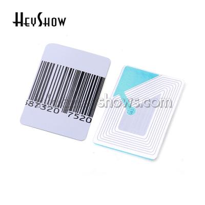 China Universal+Security+No need remove 3*4cm square rf tag 8.2mhz EAS soft anti theft label retail security alarm sticker barcode safe for all items for sale