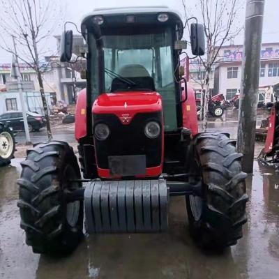 China Ariculture MASSEY FERGUSON 395  tractor WITH  ATTACHED ROTARY  for FARM LAND TILLING for sale