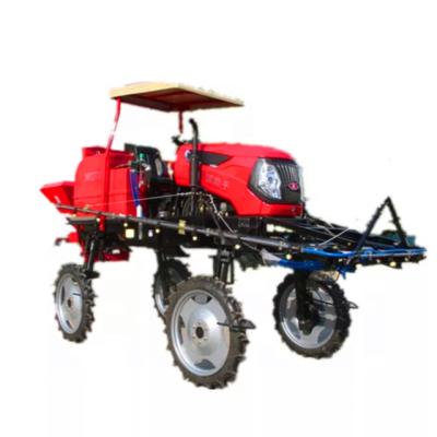 China Height adjustable High Ground Clearance Tractor Pesticide 1000L Big Self Propelled Spray Boom Sprayer For Agriculture for sale