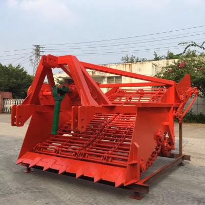 China Rice developed 2 Rows Cassava Harvesting Machine / Tapioca Harvester for sale