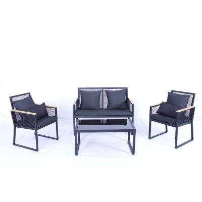 China New Design Modern Cast Iron Garden Furniture Sectional Sofa Modern Cheap Sofa Set for sale