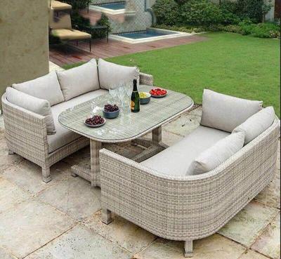 China Modern Outdoor Furniture Garden Sets Outdoor Dining Table Patio Sets Modern Dining Sets for sale