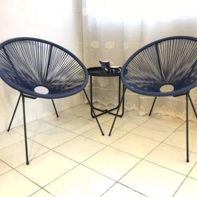 China All weather; UV Protection Wholesale Indoor Outdoor Patio Acapulco Steel Wicker Chair for sale