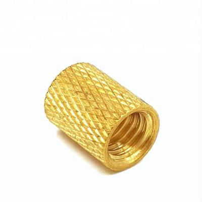 China Diamond Knurled Bushing Nut High Brass Brass for sale