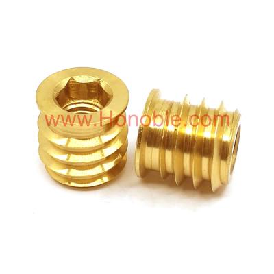 China ALLOY Stainless Steel Brass Self Tapping Hex Drive Head Inserts for sale