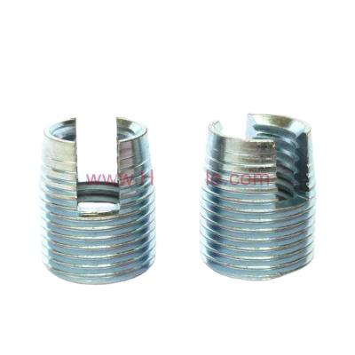 China Stainless steel edge konus standard slotted threaded inserts 302000020 302000030 302000040 for sale