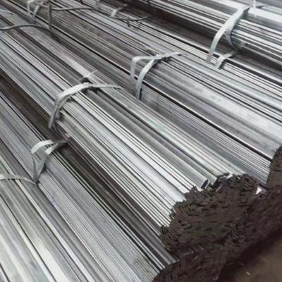 China Construction Building Hot Rolled Galvanized Flat Steel In Stock Directly To Ground Galvanized Flat Steel for sale