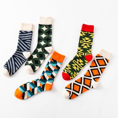 China Fashion QUICK DRY Unisex Socks Happy Colorful Tube Socks Cotton Socks Wholesale for sale